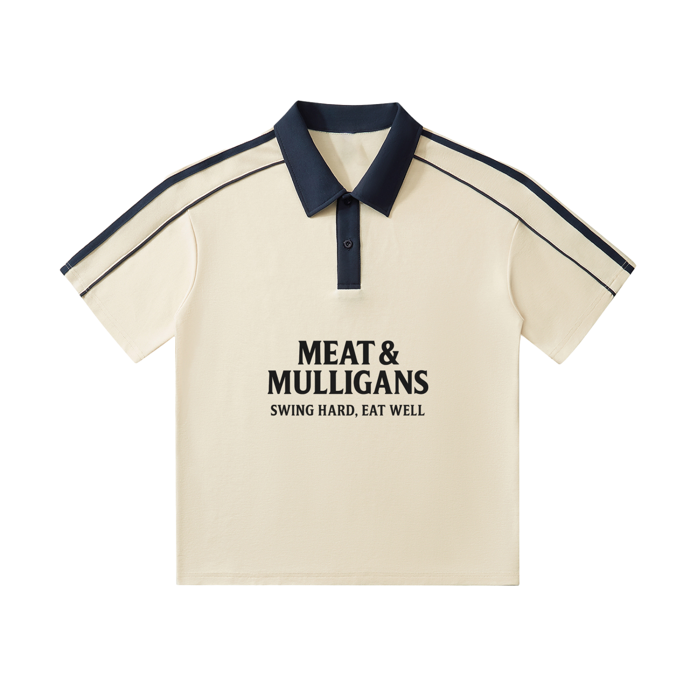 "Meat & Mulligans Polo"
